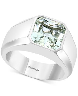 EFFY Collection - Men's White Topaz Ring (5-1/3 ct. t.w.) in Sterling Silver