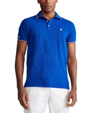 Polo Ralph Lauren Men's Classic-fit Mesh Polo Shirt In Sapphire Star