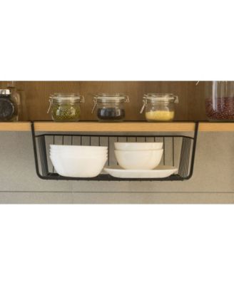 Hanging Under Shelf Metal Storage Basket