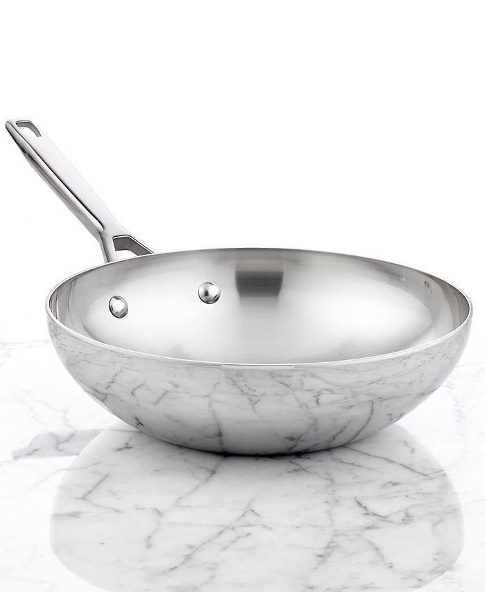 Anolon Tri-Ply Stainless Steel 10.75 Stir Fry - Macy's