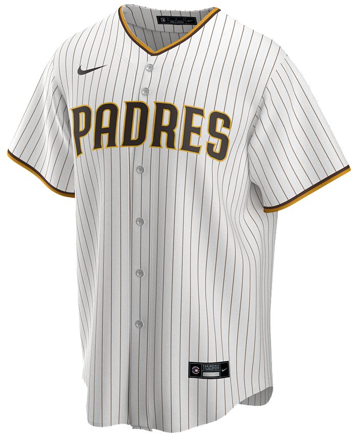 Nike Men's San Diego Padres Official Blank Replica Jersey - Macy's