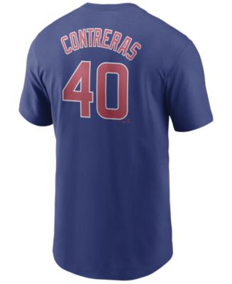Nike Chicago Cubs Willson Contreras Name & Number T-Shirt