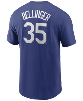 Men's Nike Cody Bellinger Black Los Angeles Dodgers Name & Number T-Shirt