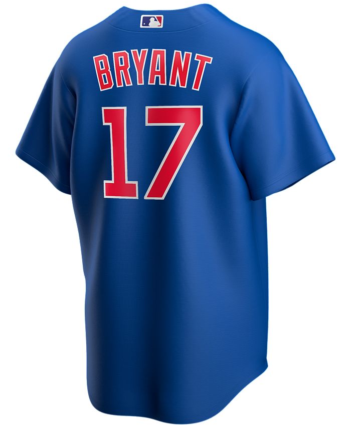 Nike Men s Kris Bryant Chicago Cubs Official Player Replica Jersey Macy s