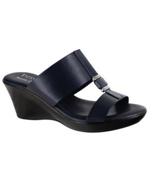 image of Tuscany by Easy Street Benita Wedge Sandals Women-s Shoes