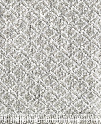 Nouvelle Home - Woven Jacquard Bedspread Set Twin Gray/White