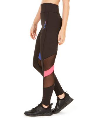 Fila Roxy Colorblocked High-Waist Leggings - Macy's