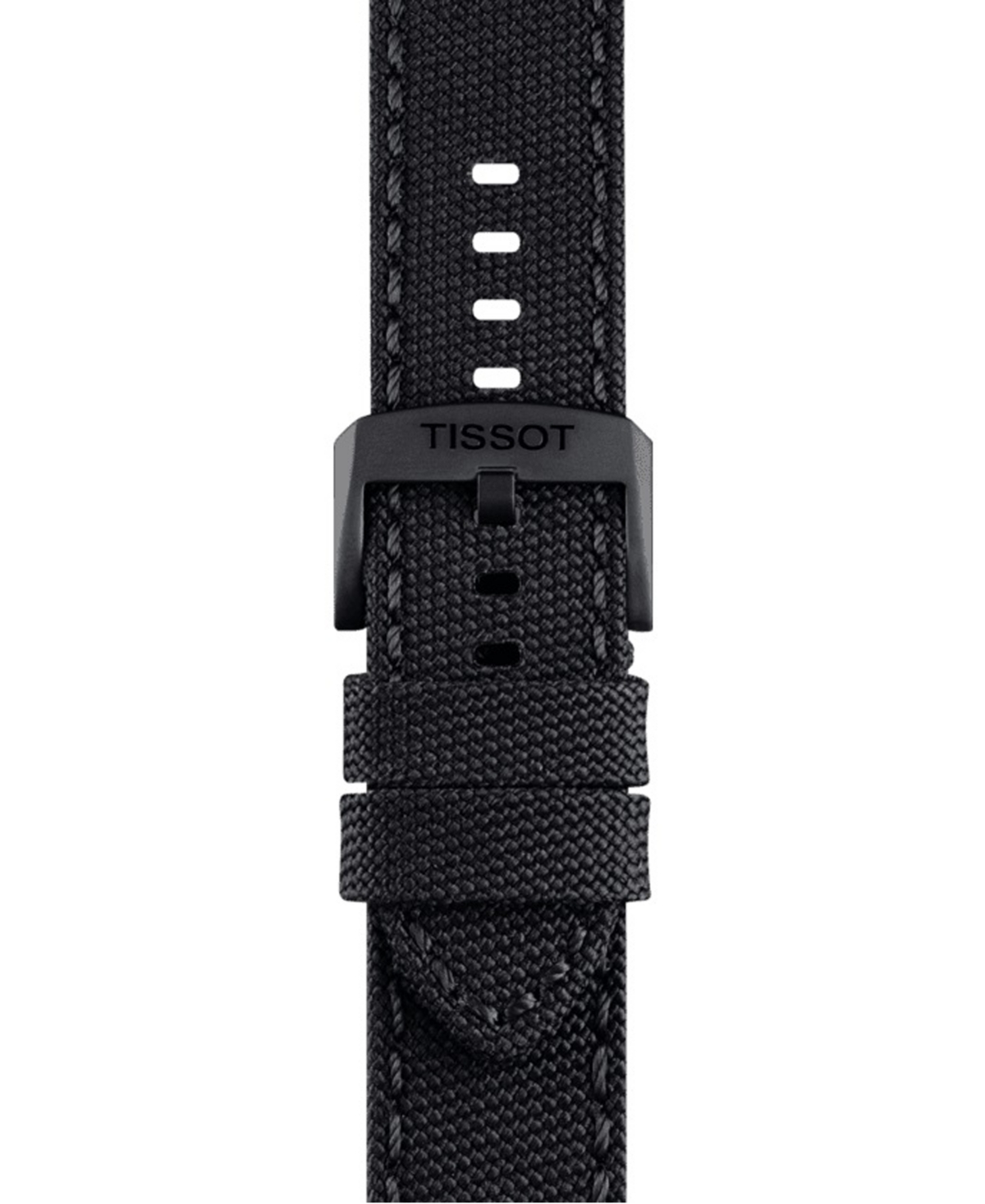 Tissot Men's Swiss Chrono Xl T-SportFabric Strap Watch 45mm - Black