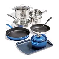 Martha Stewart Collection 12-pc. Mixed Material Cookware Set
