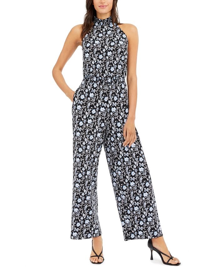 INC International Concepts INC Printed MockNeck Jumpsuit, Created for