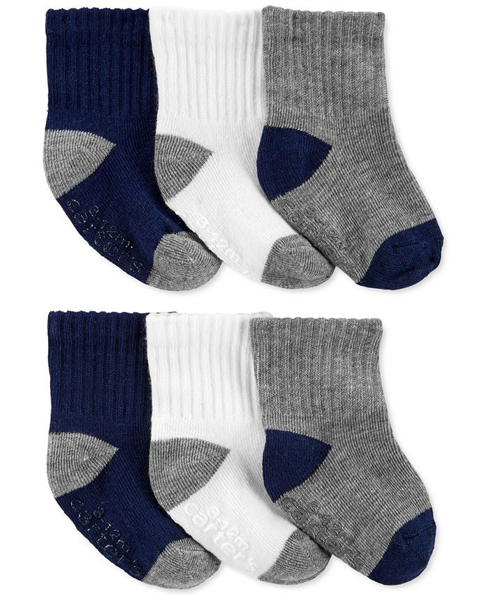 Carter's Toddler Boys 6Pk. Crew Socks Macy's