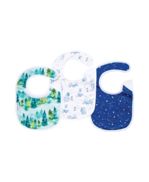 Tiny Twinkle Baby Boys and Girls Pack of 3 Forest Feeder Bib Set