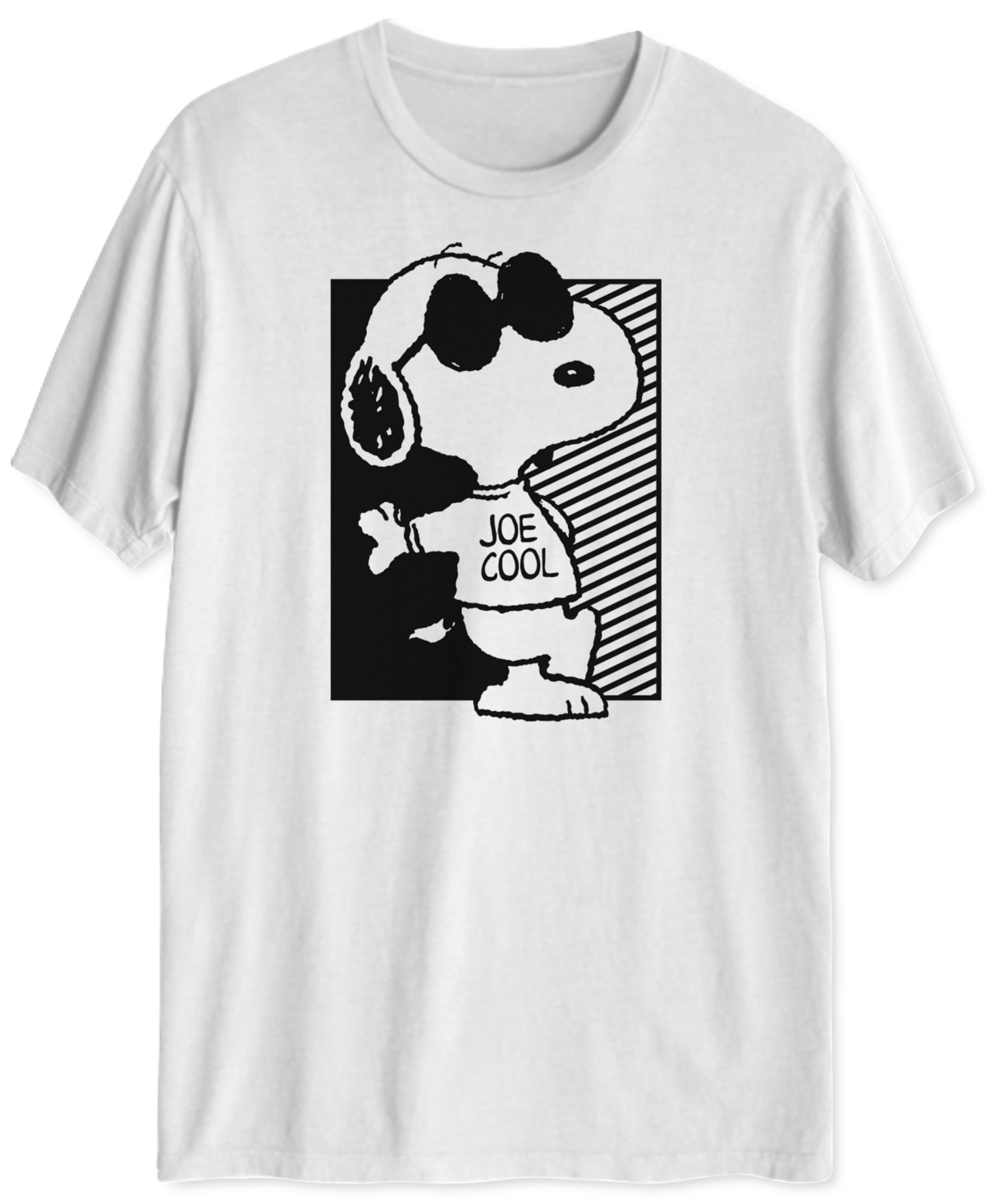 Snoopy Too Cool Men's Graphic T-Shirt - White