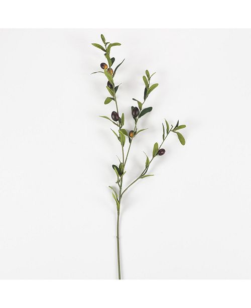 Saro Lifestyle Faux Olive Branch Stems Set Of 4 Reviews All