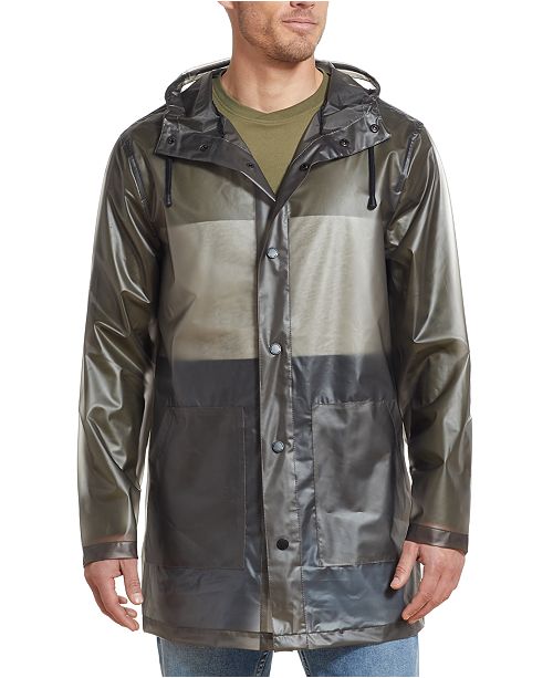 Weatherproof Vintage Men's Translucent Rain Jacket & Reviews Coats