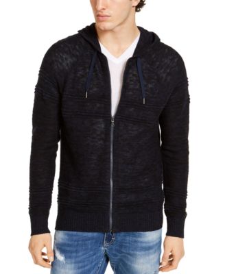 hooded zipper sweater