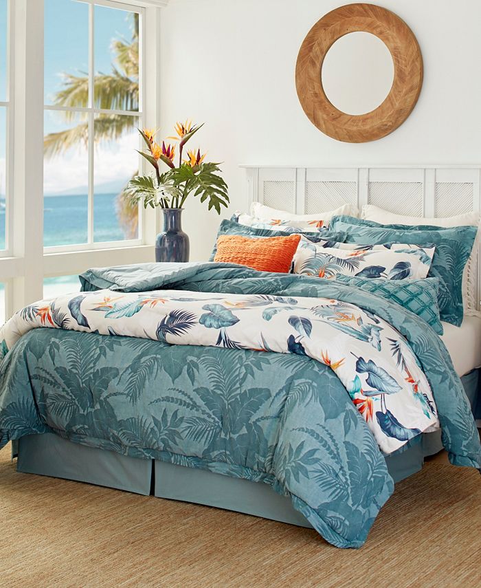 Tommy Bahama Home Tommy Bahama Blue Abalone California King Comforter