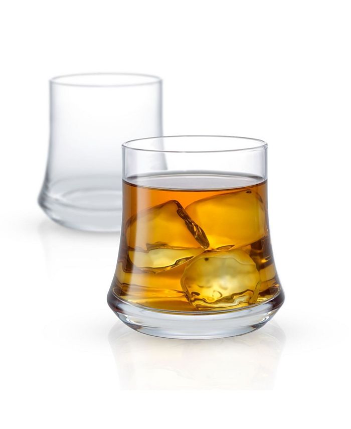 JoyJolt Afina Scotch Whiskey Glasses Set of 2 - Macy's