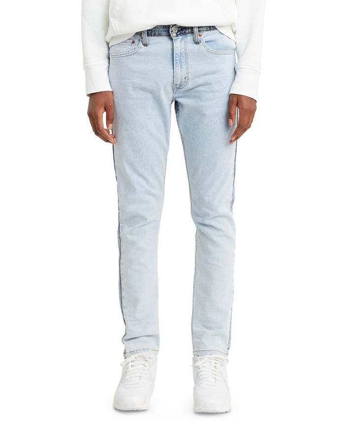 Levi's Levi’s® Flex Men's 512 Slim Taper Fit Two-Tone Jeans - Macy's