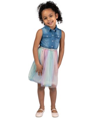 bonnie jean rainbow dress