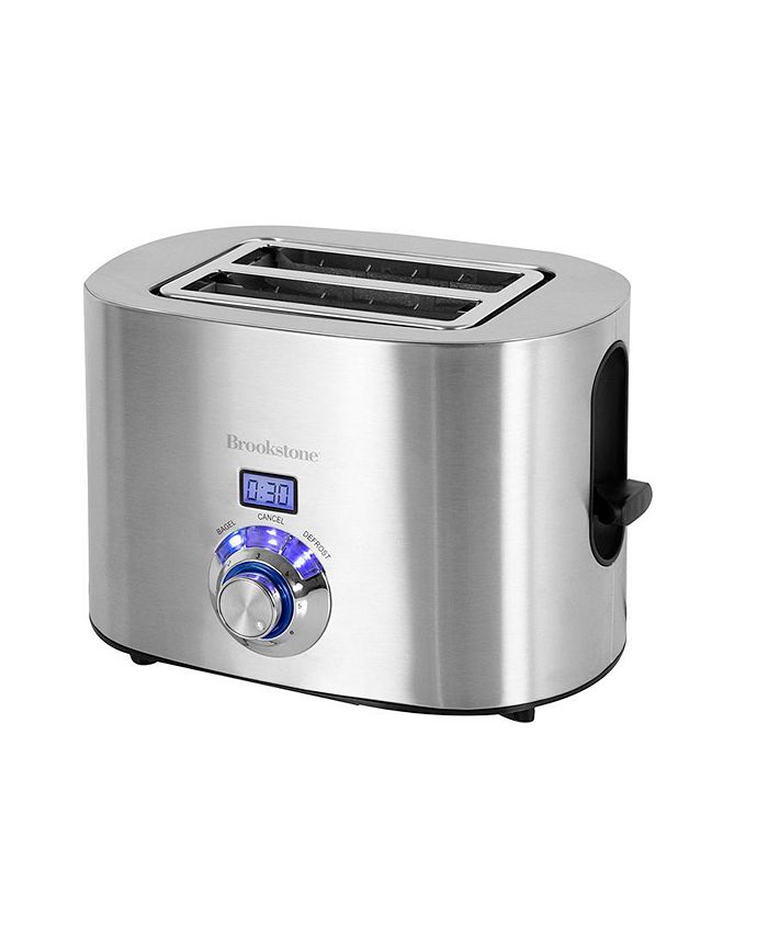 Kalorik Brookstone Stainless Steel Digital 2Slice Rapid Toaster Macy's