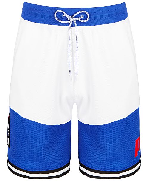Puma Men S Colorblocked Basketball Shorts Reviews Shorts