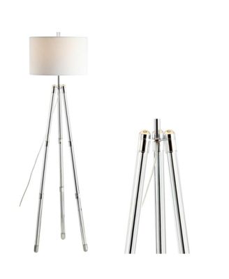 Arliss 60" Surveyor's Tripod, Crystal Led Floor Lamp