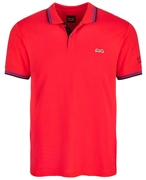 Le Tigre Men S Tipped Polo Shirt Reviews Polos Men Macy S
