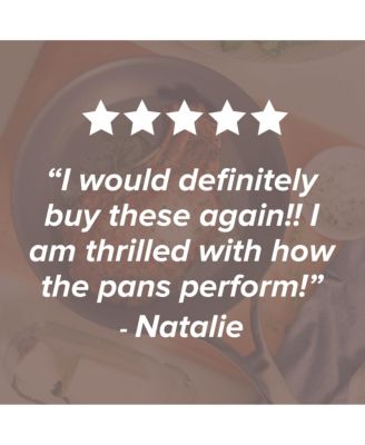 Nouvelle Copper Luxe Sable Hard-Anodized Non-Stick Cookware Set, 11 Piece