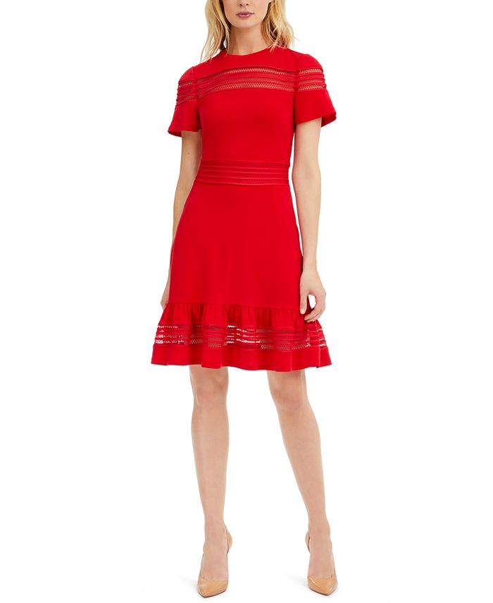 Michael kors mesh shop mix dress
