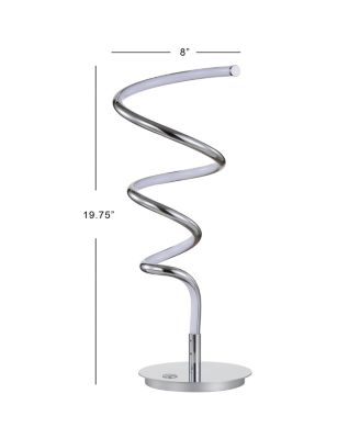 Scribble 19.75" Modern Dimmable Integrated Led Table Lamp