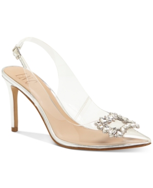 Inc International Concepts Inc Women S Kenina Crystal Ornament Slingback Heels Created For Macy S Women S Shoes From Macys Com Daily Mail