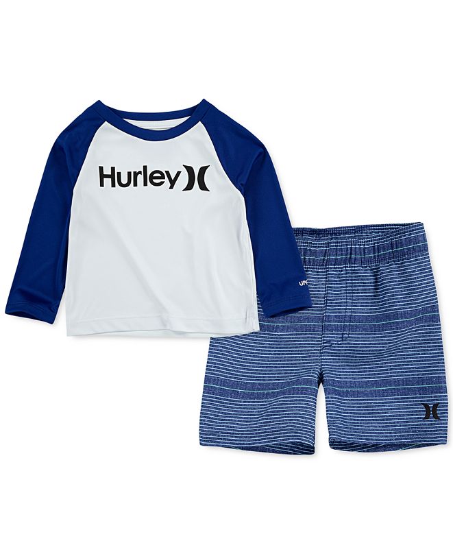 Hurley Baby Boys 2Pc. DriFIT Swim Set & Reviews Swimwear Kids