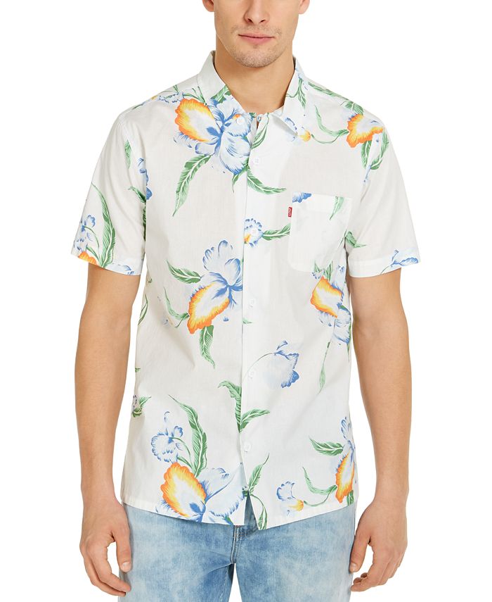 Levi's Men's Pahoa Floral Shirt - Macy's