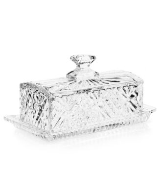 Godinger Serveware, Dublin Covered Butter Dish - Macy's