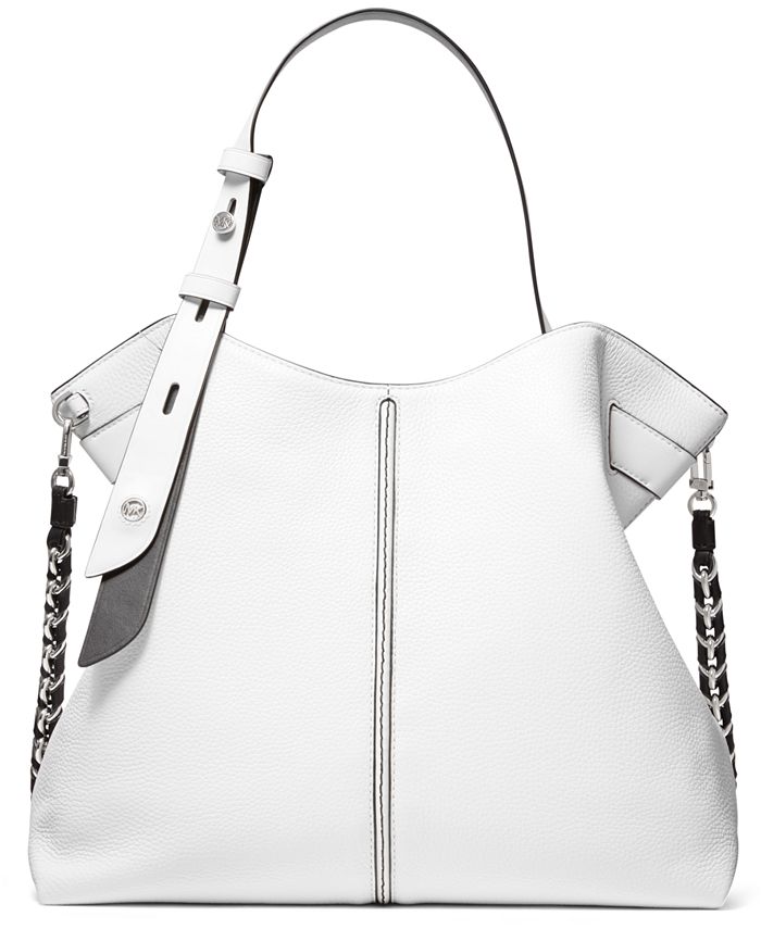 Michael Kors Downtown Astor Large Leather Shoulder Bag & Reviews - Handbags  & Accessories - Macy's