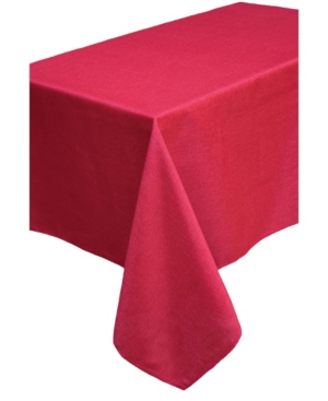Manor Luxe Gala Glistening Easy Care Solid Color Tablecloth