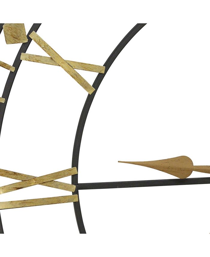 Stratton Home Décor Stratton Home Decor Oversized 31.50" Industrial