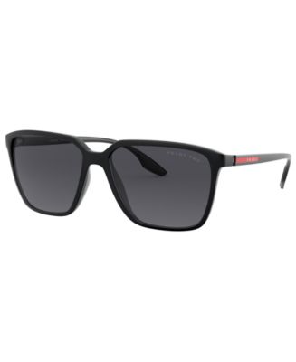 PRADA LINEA ROSSA Men's Polarized Sunglasses, PS 06VS 58