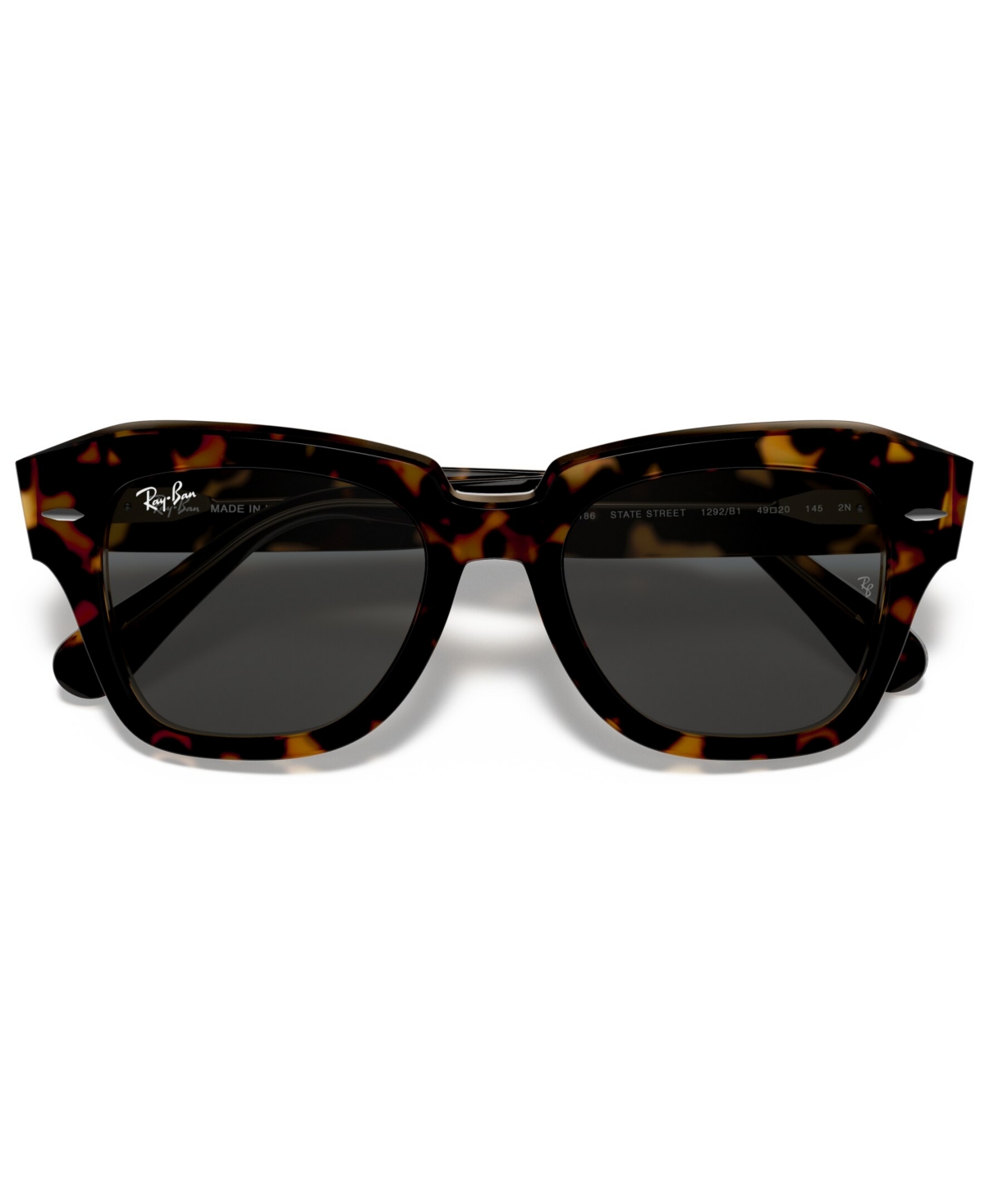 Ray-Ban State Street Sunglasses, RB2186 -DARK GR