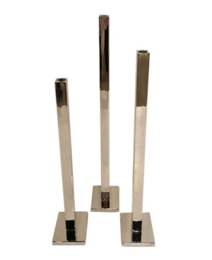 Dessau Home Polished Tube Candleholder