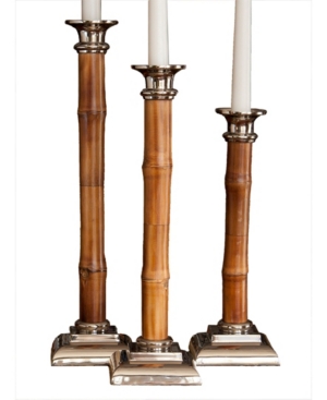 Dessau Home Candleholder Bamboo