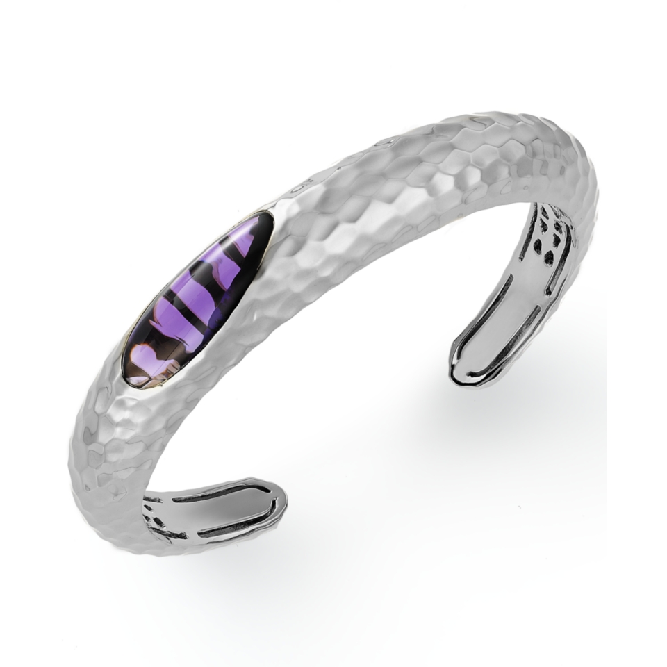 The Fifth Season by Roberto Coin Sterling Silver Bracelet, Amethyst