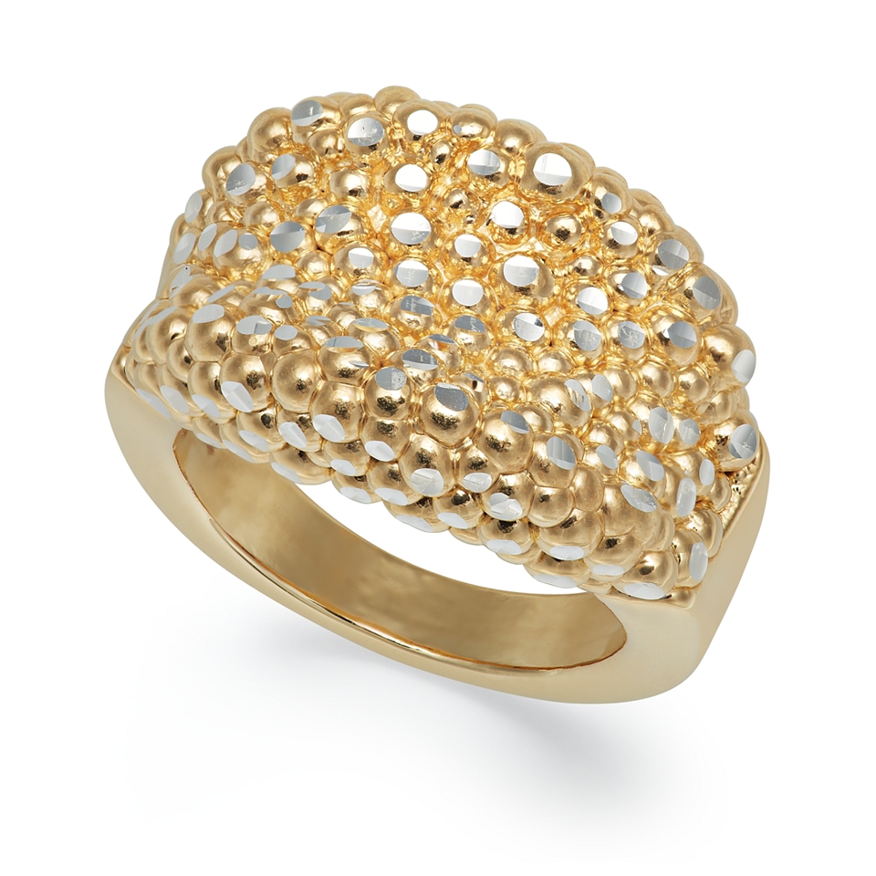 The Fifth Season by Roberto Coin 18k Gold over Sterling Silver Ring