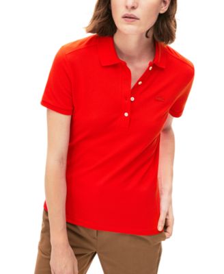 Lacoste Women's Slim-Fit Short-Sleeve 