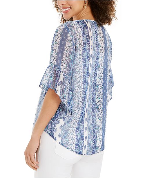 pintuck blouse uk