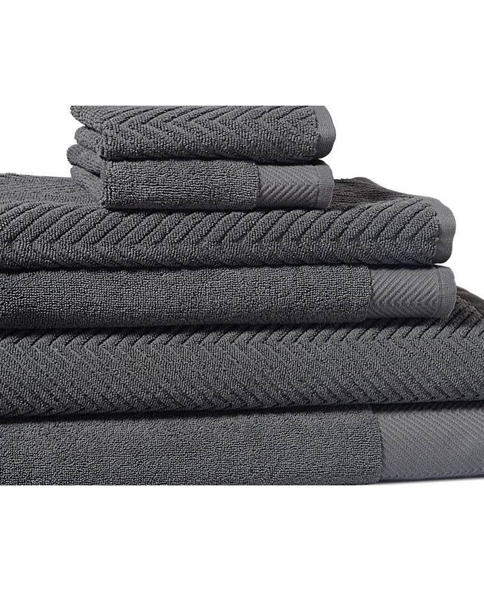 Addy Home Fashions Chevron Towel Set 6 Piece Macy's
