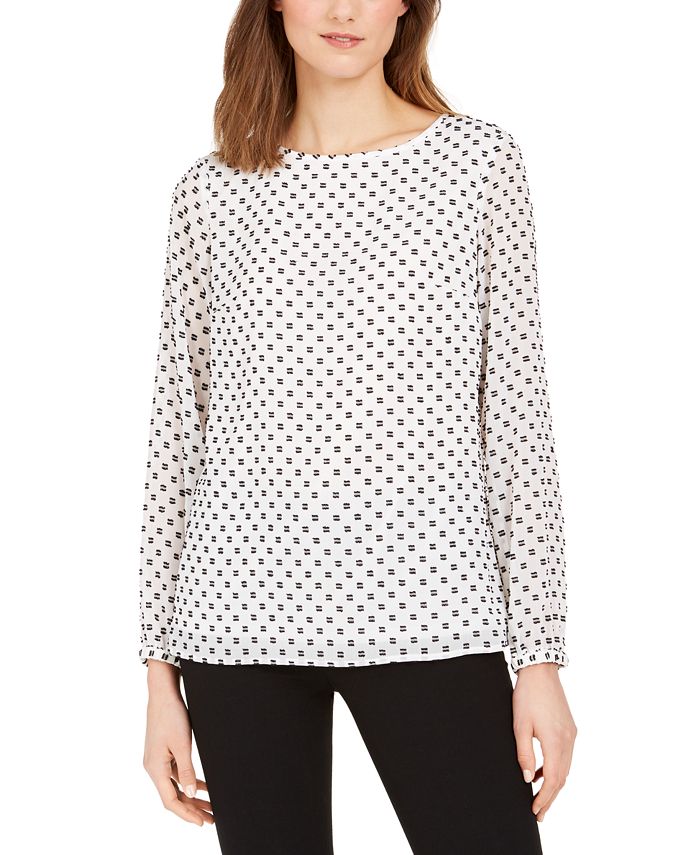 Nine West ClipDot Top Macy's