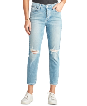 image of Sam Edelman Denim The Mary Jane Ripped Boyfriend Jeans