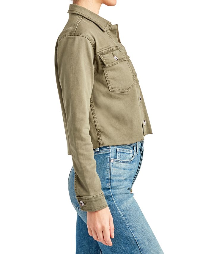 Sam Edelman The Aimee Cropped Utility Jacket - Macy's